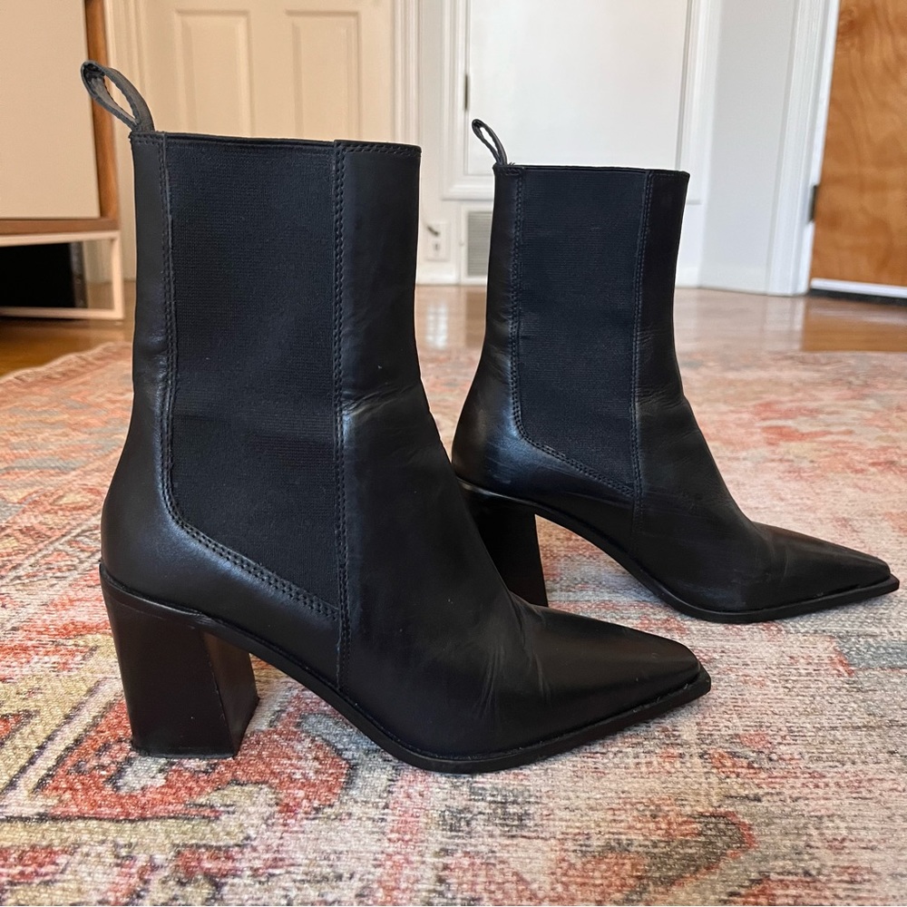 Zara Black Ankle Boots